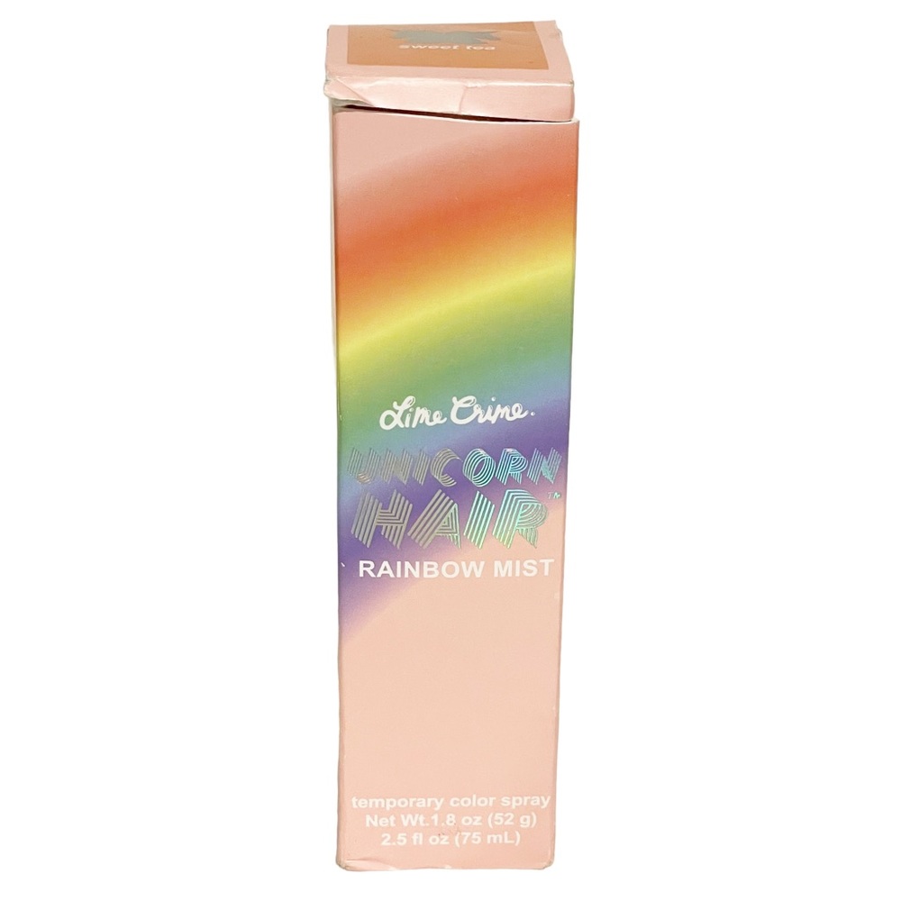 Lime Crime Unicorn Hair Sweet Tea‎ Mist Rainbow Mist Temporary Color Spray Vegan